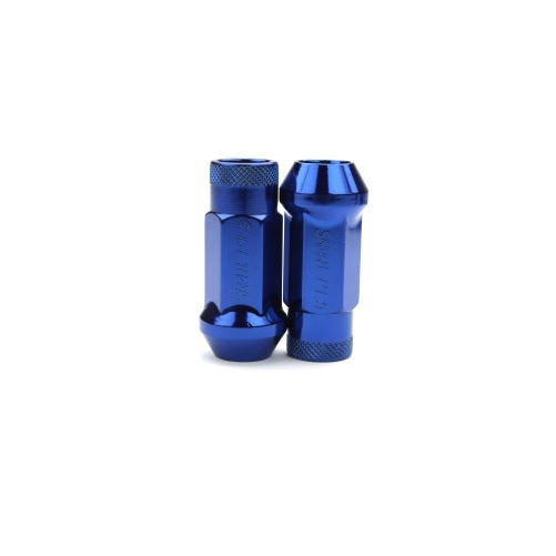 WHEEL MATE MUTEKI SR48 OPEN END LUG NUTS – BLUE 12×1.50 48MM - eliteracefab.com