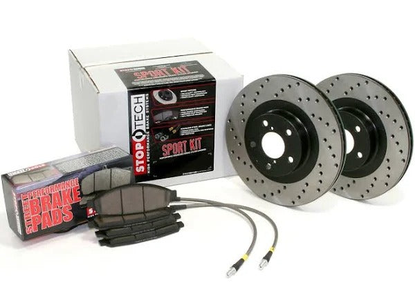 StopTech SPORT AXLE PACK, DRILLED & SLOTTED, FRONT, 978.47013F - eliteracefab.com