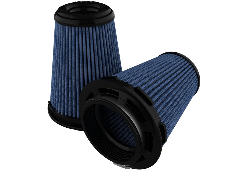aFe Takeda Intake Replace Air Filter w/Pro 5R Media (Pair) 3.5in F / 5in B / 3.5in T (Inv) / 6in H - eliteracefab.com