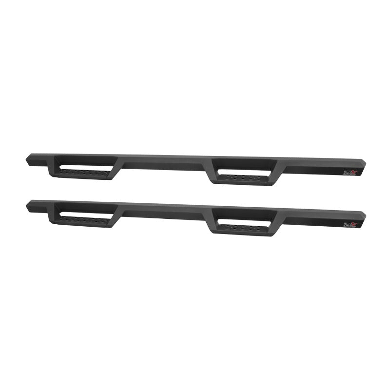 Westin/HDX 99-16 Ford F-250/350/450/550 Crew Cab Drop Nerf Step Bars - Textured Black - eliteracefab.com