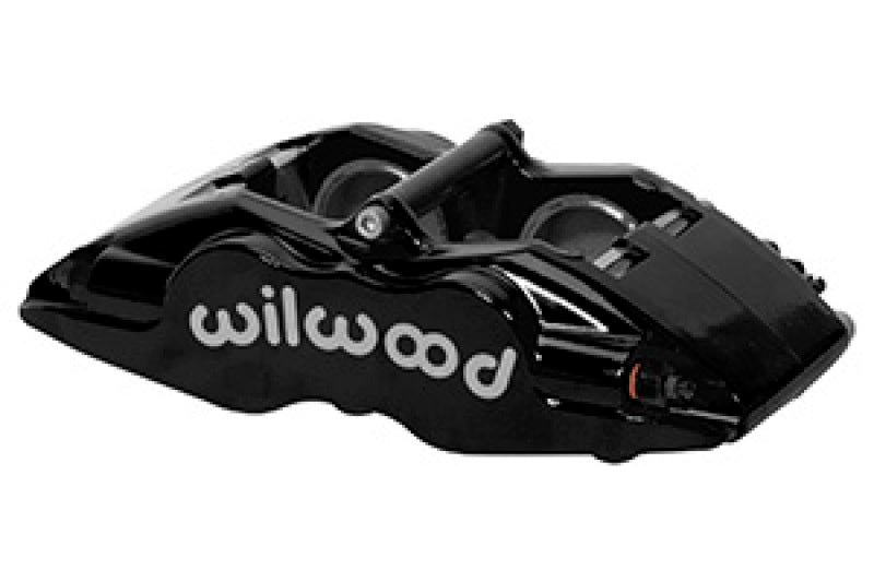 Wilwood Caliper - FSLI4 - Black 1.62in Piston 0.81in Rotor Wilwood