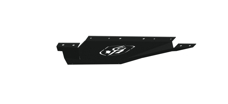 Road Armor 16-18 Chevy 1500 SPARTAN Front Bumper Bolt-On Skid Plate - Tex Blk Road Armor