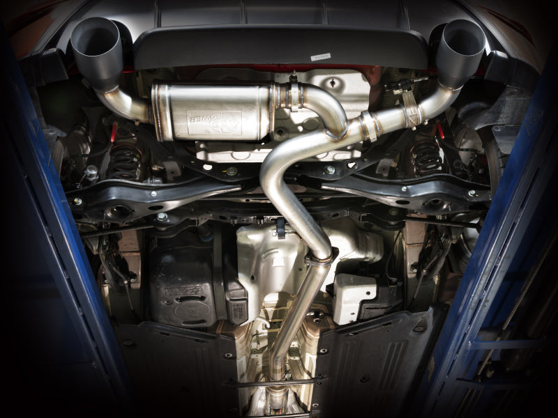 aFe 22-23 Hyundai Kona N L4 2.0L(t) Takeda 3in 304 SS Cat-Back Exhaust System w/ Black Tips aFe