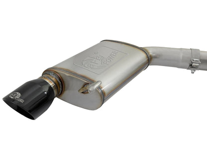 aFe 20-22 Audi RS6 Avant V8 4L (tt) MACH Force-Xp 3in to 2.5in 304 SS Cat-Back Exhaust w/ Black Tip aFe