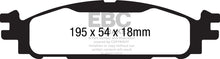 Load image into Gallery viewer, EBC 11+ Ford Explorer 2.0 Turbo 2WD Ultimax2 Front Brake Pads - eliteracefab.com