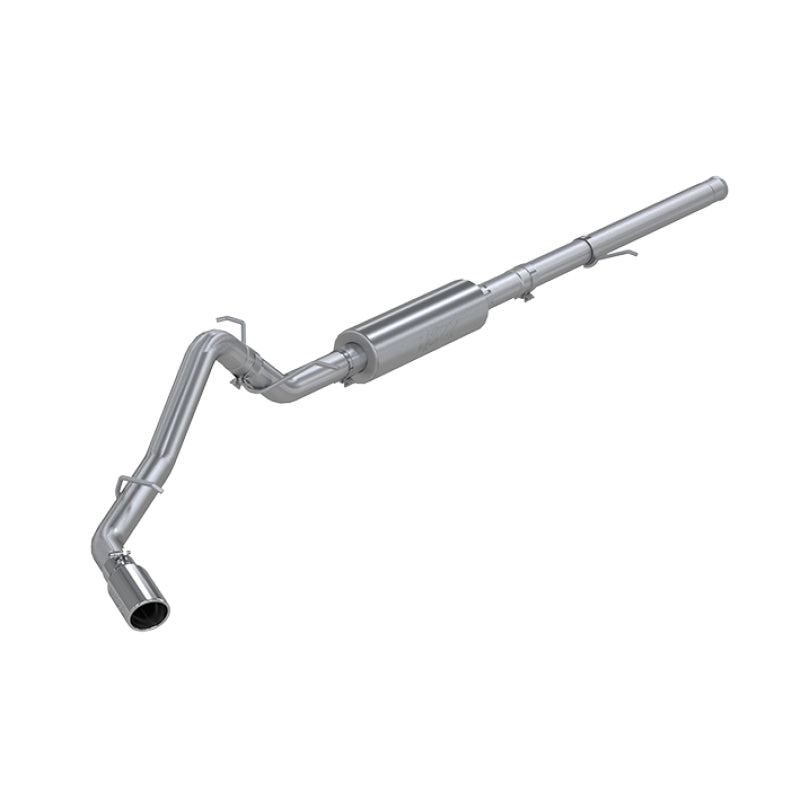 MBRP 14 Chevy/GMC 1500 Silverado/Sierra 4.3L V6/5.3L V8 Single Side Exit T409 3in Cat Back Exhaust - eliteracefab.com