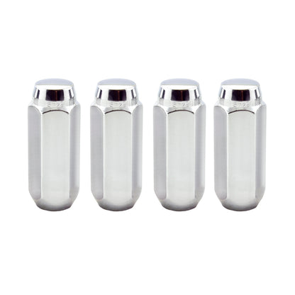 McGard Hex Lug Nut (Cone Seat / Duplex) M14X2.0 / 13/16 Hex / 2.25in. Length (4-Pack) - Chrome