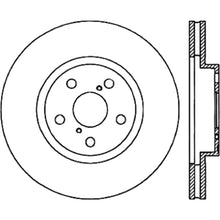 Load image into Gallery viewer, StopTech Sport Slotted 91-95 Toyota MR2 Cryo Front Right Rotor