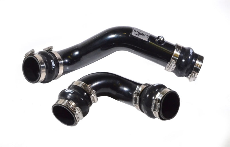 Injen 17-19 Honda Civic Type-R Aluminum Intercooler Piping Kit - Black - eliteracefab.com