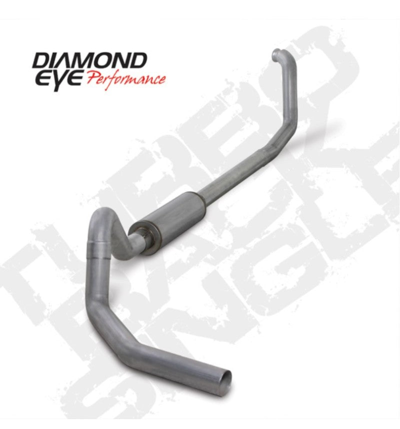 Diamond Eye KIT 4in TB SGL AL: 00-03 FORD 7.3L E-SERIES VAN NFS W/ CARB EQUIV STDS Diamond Eye Performance