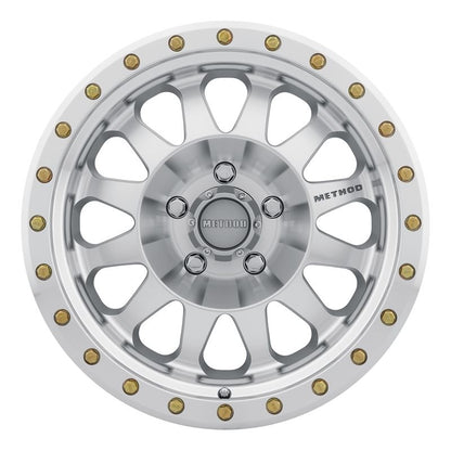 Method Race Wheels MR304 Double Standard, 17x8.5, 0mm Offset, 5x5.5, 108mm Centerbore, Machined/Clear Coat - eliteracefab.com