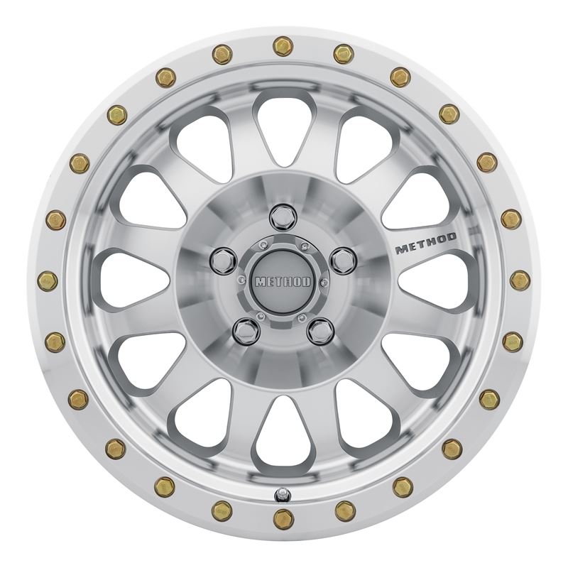 Method Race Wheels MR304 Double Standard, 17x8.5, 0mm Offset, 5x5.5, 108mm Centerbore, Machined/Clear Coat - eliteracefab.com