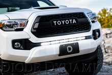 Load image into Gallery viewer, Diode Dynamics 16-21 Toyota Tacoma SS30 Stealth Lightbar Kit - Amber Flood