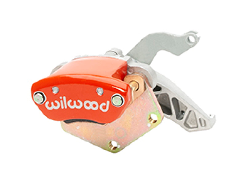 Wilwood Caliper-MC4 Mechanical Parking Brake-R/H - Red 2.00 MT 1.19in Piston .81in Disc Wilwood