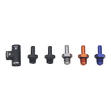 DeatschWerks Universal Venturi Siphon Jet 5/16in Hose Barb to 6AN ORB Female - Anodized Matte Black