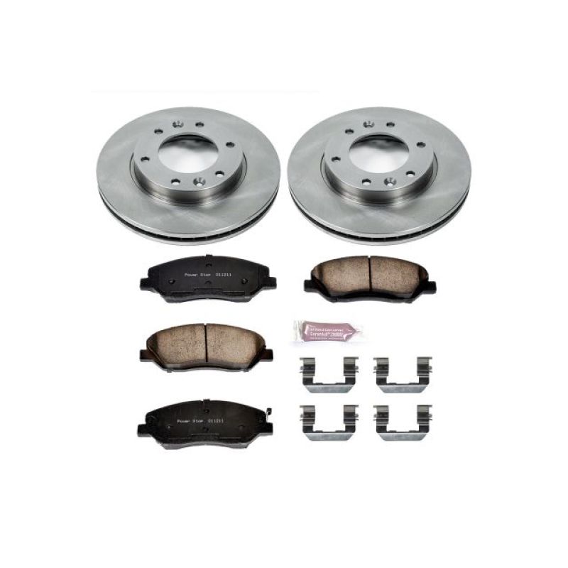 Power Stop 07-08 Hyundai Entourage Front Autospecialty Brake Kit - eliteracefab.com