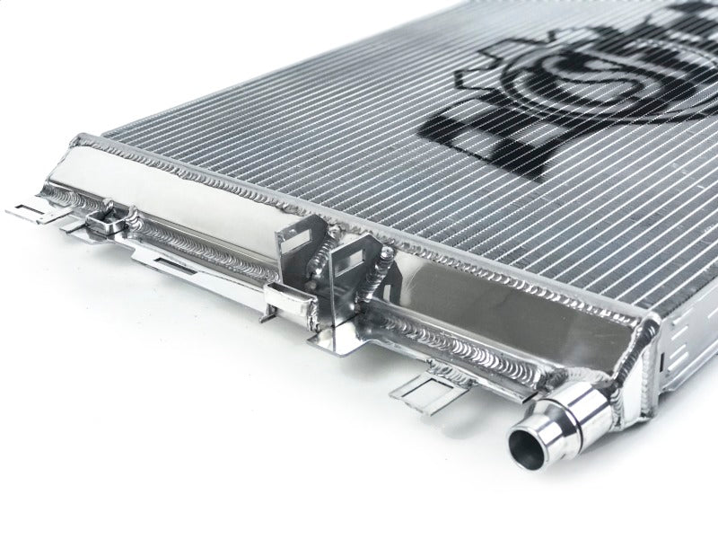 CSF 2015+ Mercedes Benz C63 AMG (W205) Front Mount Heat Exchanger w/Rock Guard - eliteracefab.com