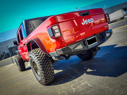 DV8 Offroad 2018+ Jeep Gladiator Rear Bumper - eliteracefab.com