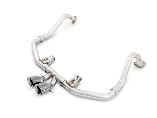 AWE Tuning Porsche 718 Boxster / Cayman Track Edition Exhaust - Chrome Silver Tips AWE Tuning