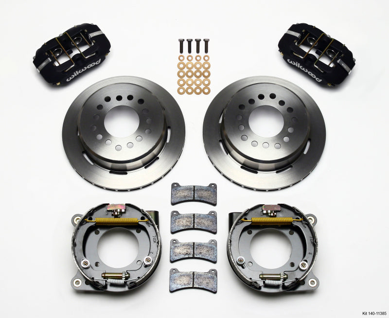 Wilwood Dynapro Low-Profile 11.00in P-Brake Kit Chevy C-10 2.42 Offset 5-lug Wilwood