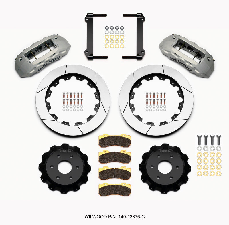 Wilwood TX6R Front Kit 16.00in Clear Ano 1999-2014 GM Truck/SUV 1500 Wilwood