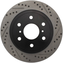 Load image into Gallery viewer, STOPTECH 05-10 GMC SIERRA (W/ REAR DRUM) / 07-09 GMC YUKON REAR RIGHT SLOTTED &amp; DRILLED ROTOR, 127.66065R - eliteracefab.com