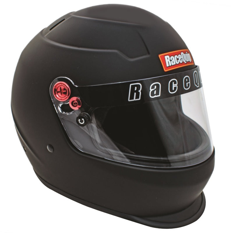 Racequip Flat Black PRO20 SA2020 Small - eliteracefab.com