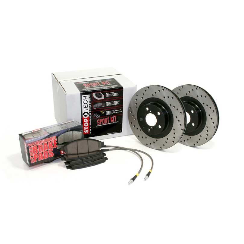 StopTech SPORT AXLE PACK, DRILLED & SLOTTED, FRONT, 978.44016F - eliteracefab.com