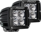 Rigid Industries Flood Surface Mount Black Pair D-Series Pro - 202113