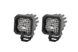 Diode Dynamics Stage Series C1 LED Pod Sport - White Wide Standard WBL (Pair)