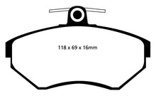 Load image into Gallery viewer, YellowStuff Front Brake Pads - DP41112R