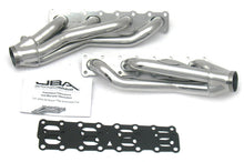 Load image into Gallery viewer, JBA 1400SJS | 04-15 NISSAN 5.6L VK56DE OVAL PORT 1-5/8IN PRIMARY SILVER CTD CAT4WARD HEADER; 2004-2015 - eliteracefab.com