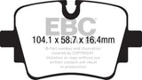 EBC RedStuff Rear Brake Pads - DP32190C