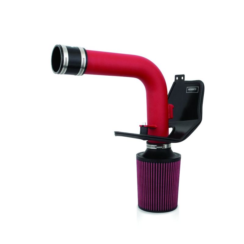 Mishimoto 08+ Subaru WRX/STi Performance Cold Air Intake Kit - Wrinkle Red - eliteracefab.com