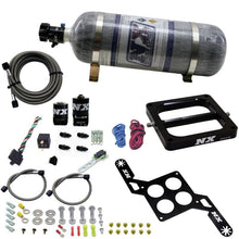 Load image into Gallery viewer, Nitrous Express 4500 RNC Conventional Nitrous Plate Kit w/.375in Solenoid w/12lb Bottle