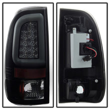 Load image into Gallery viewer, Spyder 97-03 Ford F150 Stylsd. F250 V3 Lght Bar LED Tail Lights - Blk Smk ALT-YD-FF15097V3-LBLED-BSM - eliteracefab.com