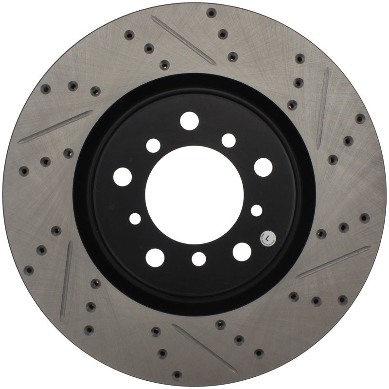 StopTech Slotted & Drilled Sport Brake Rotor - eliteracefab.com