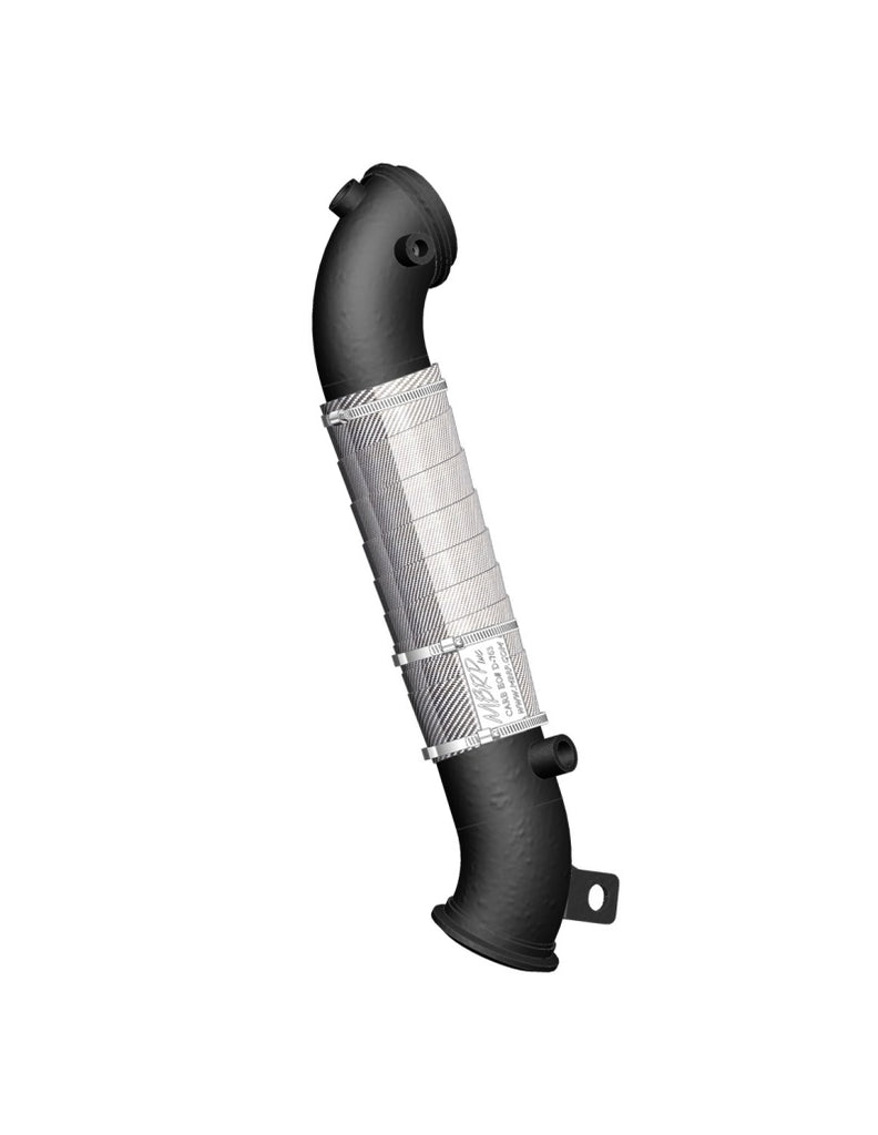 MBRP 11-15 Chev/GMC 6.6L Duramax 3in Black Turbo Down Pipe - eliteracefab.com