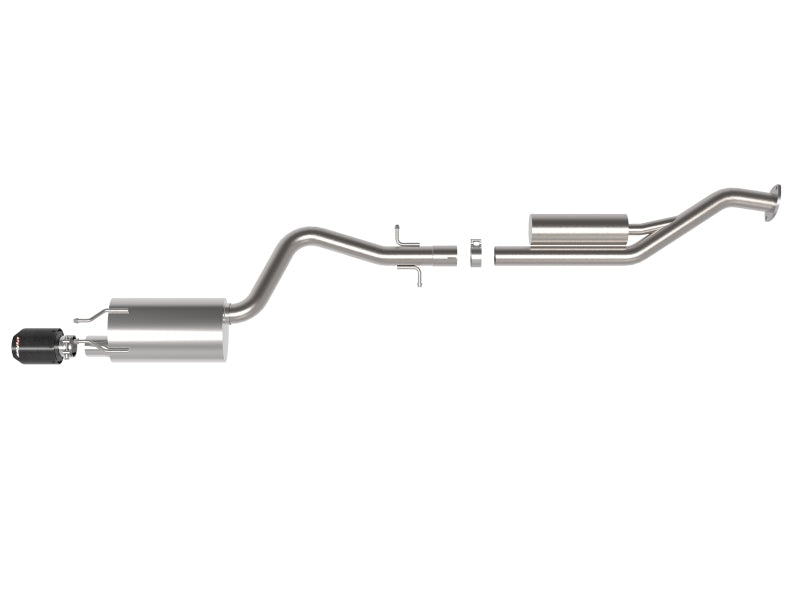 aFe Lexus IS300 01-05 L6-3.0L Takeda Cat-Back Exhaust System- Carbon Fiber Tip aFe
