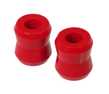 Load image into Gallery viewer, Prothane Universal Shock Bushings - Large Hourglass - 11/16 ID - Red