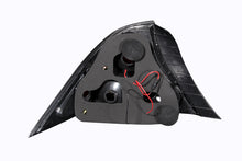 Load image into Gallery viewer, ANZO USA Honda Civic 2dr Taillights Black W/ Halo; 2001-2003 - eliteracefab.com