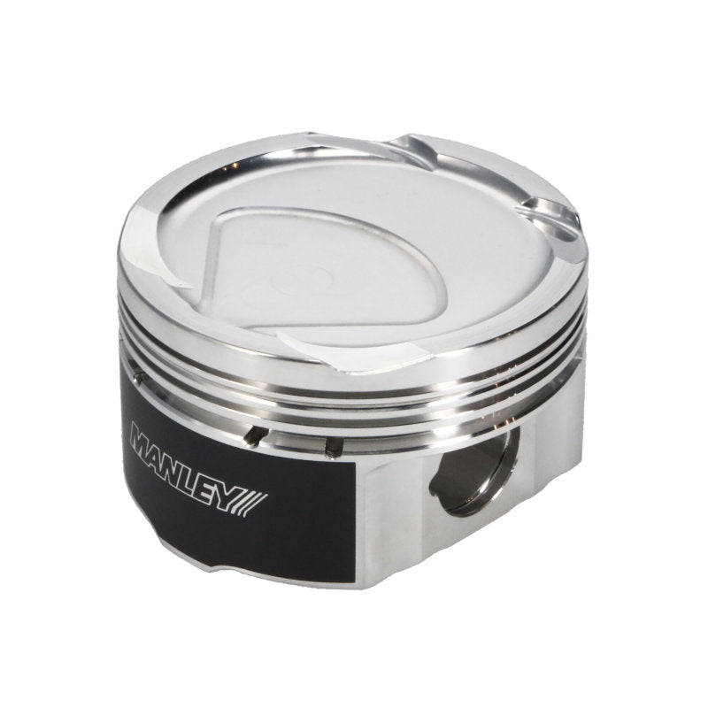 Manley 2013+ Subaru BRZ 86.50mm +.5mm Bore -11.4cc Dish 10.0:1 CR Platinum Series Piston Set