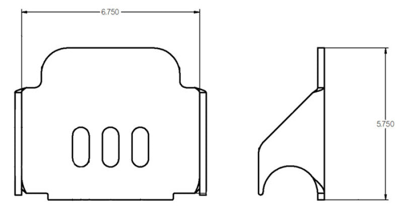 Ridetech Big Bridge Lower Airspring Mount