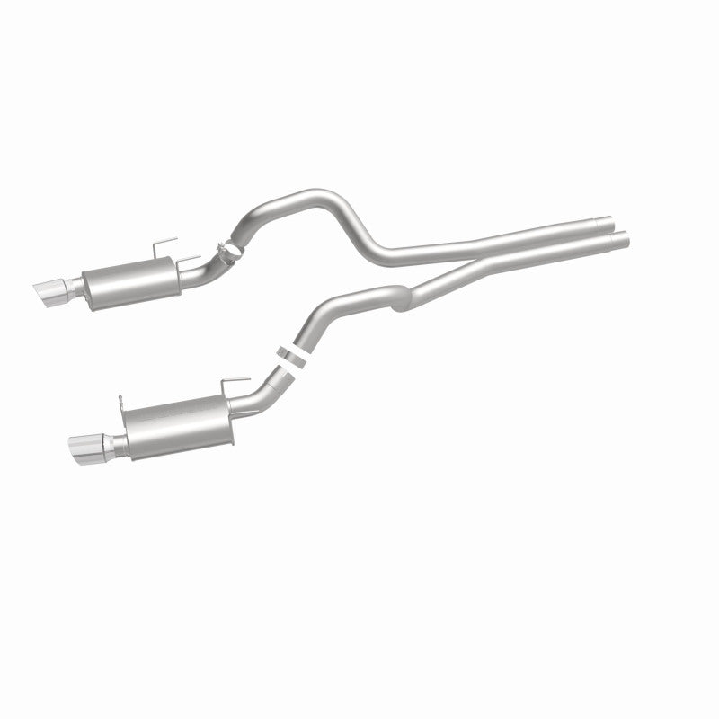 MagnaFlow 13 Ford Mustang Dual Split Rear Exit Stainless Cat Back Performance Exhaust (Street) Magnaflow