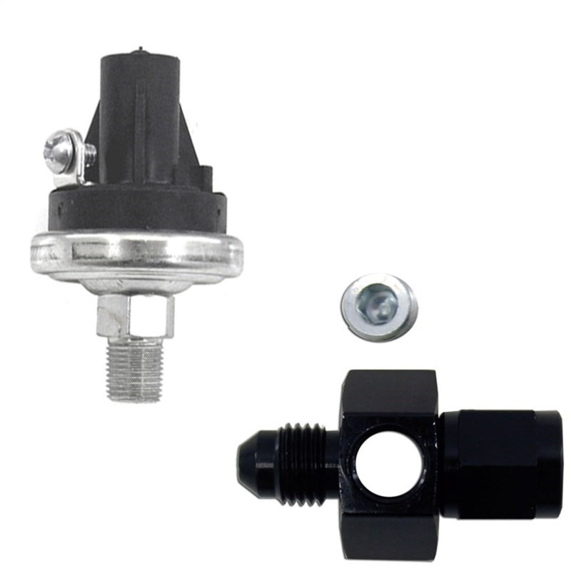 Nitrous Express EFI Fuel Pressure Safety Switch w/4AN Manifold - eliteracefab.com