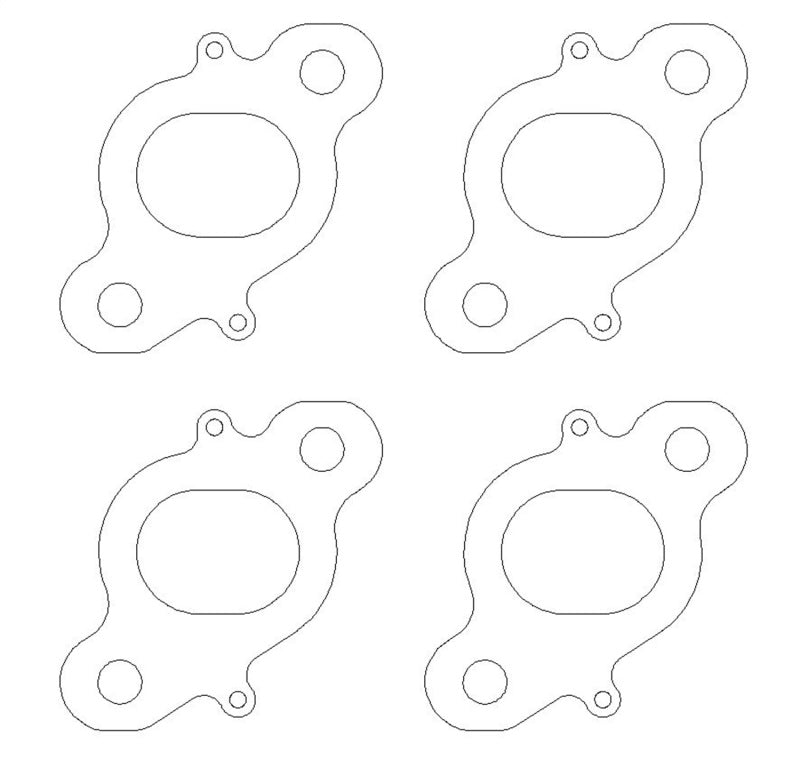 Cometic Nissan CA18 DET .030 inch DOHC Exhaust Gasket (4 pcs per Kit) - eliteracefab.com