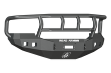 Load image into Gallery viewer, Road Armor 05-07 Ford F-250 Stealth Front Winch Bumper w/Titan II Guard Wide Flare - Tex Blk