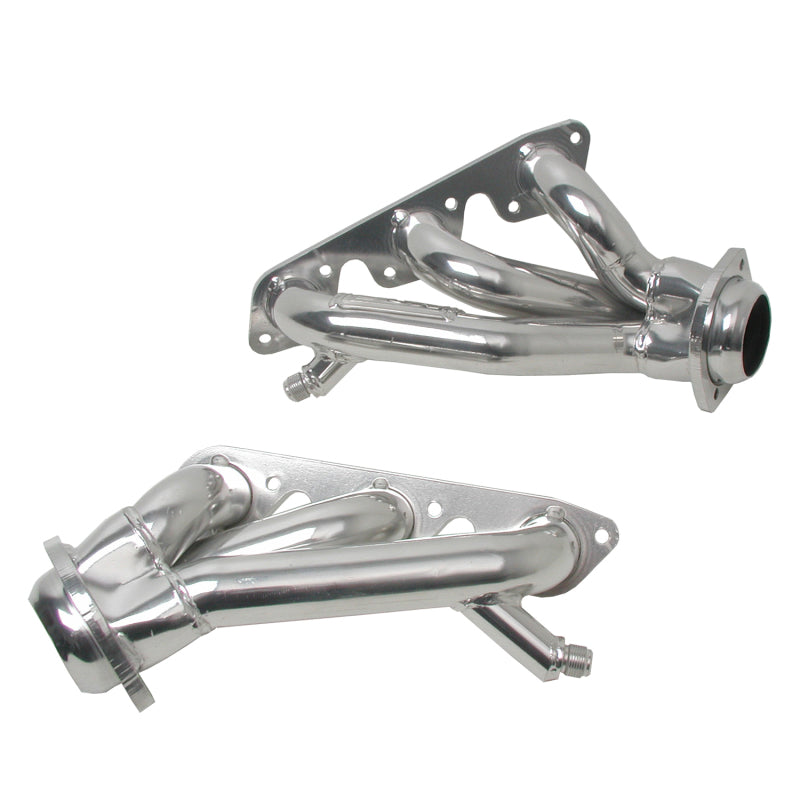 BBK 99-04 Mustang V6 Shorty Tuned Length Exhaust Headers - 1-5/8 Silver Ceramic - eliteracefab.com