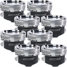 Load image into Gallery viewer, MANLEY 598010C-8 Piston Kit Set (Ford Coyote 5.0L DOHC 4 Valve 3.640in Bore +3.75cc Dome 11.0 CR) - eliteracefab.com