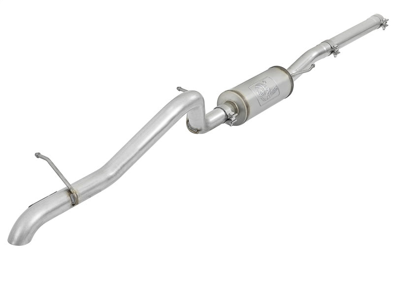 aFe Scorpion 2-1/2in Aluminized Steel Cat-Back Exhaust 07-18 Jeep Wrangler (JK) V6 3.6L/3.8L (2/4dr) aFe